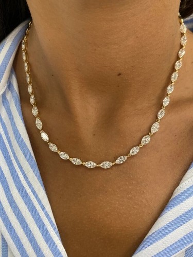 Collana tennis diamanti - collana,
