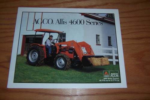 Trattori agco allis serie 4600 - allis,