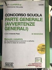 libro concorso scuola Matematica e Scienze A-28, Edizione Simone 526/12 2020