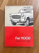 FIAT 1100 D - CATALOGO PARTI