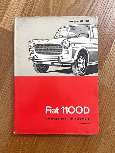 Fiat 1100 catalogo - fiat, d