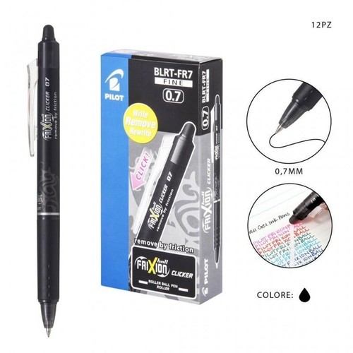 Pilot frixion clicker - clicker, 12pz