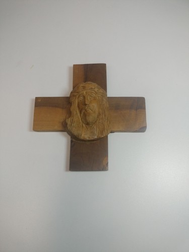 Cristo intagliato legno su - legno,