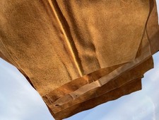 J72 Scampoli pelle scamosciata colore brandy - Sp. 1,0 MM