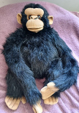 Scimmia gorilla nera