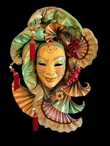 Maschera veneziana vintage - veneziana,