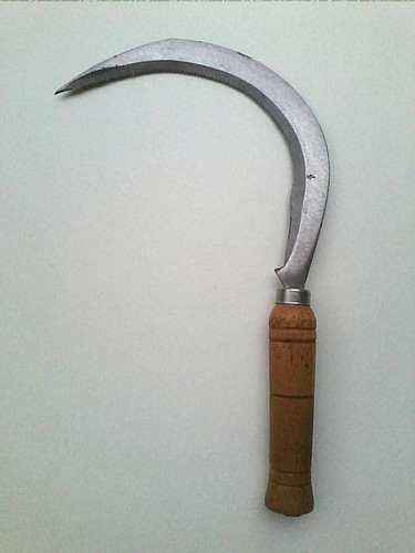 Falce falciola dentata da 18 - falce,