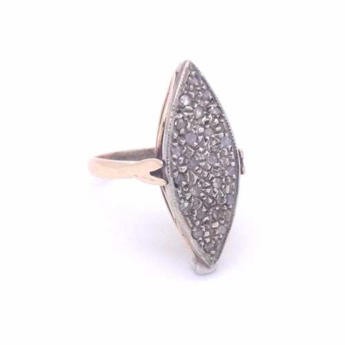 Anello antico figaro - anello, diamanti