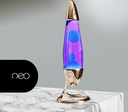 Lampada neo lava - mathmos, rame