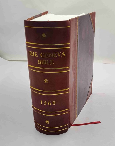 The geneva bible - bible, 1560