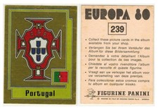 Euro Europa 80 Panini Figurina