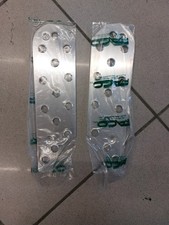 Coppia pedane poggiapiedi Faco in metallo