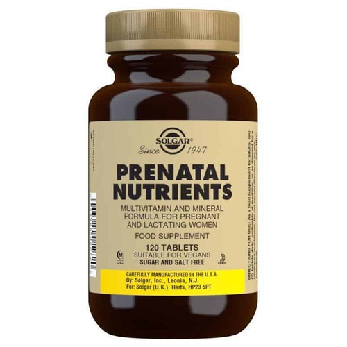 Solgar prenatal nutrients - solgar,