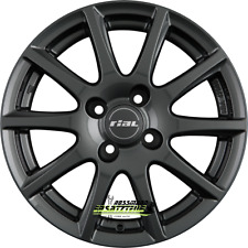 4x Rial Milano titanio 6x15