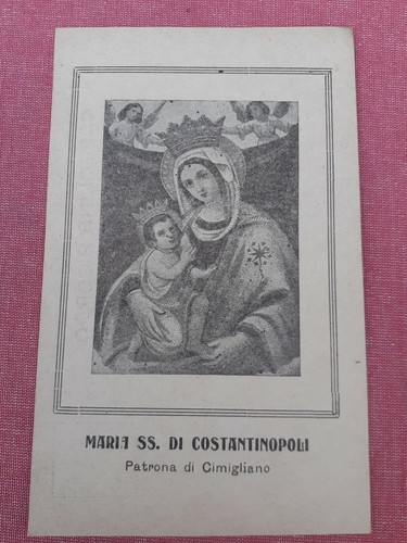 Cartolina ricordo maria di - cartolina,