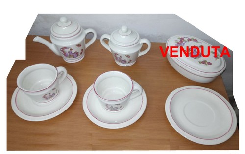 Set ceramica colussi deruta - ceramica,