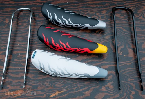 Flame banana seat - flame,