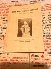 BELLA RELIQUIA Santa M.Assunta Pallotta "La Santa con profumi": missionaria cinese
