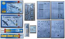 MESSERSCHMITT BF-109 G-6, Smer 1/72 model kit vintage modellismo Repubblica Ceca