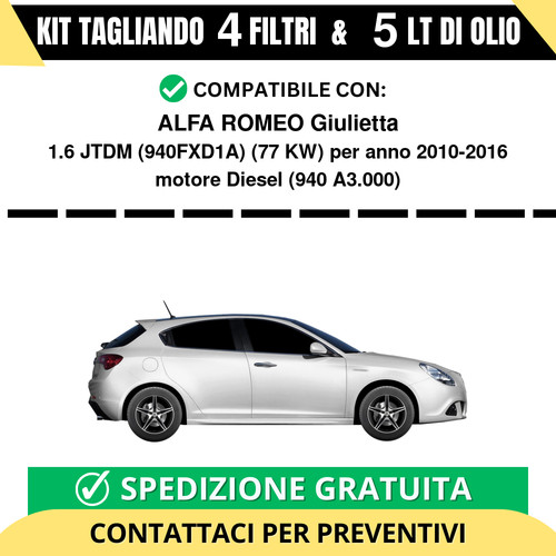 Tagliando per alfa romeo - tagliando,