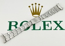 Rolex 6635 Stretch-Style 1966 Oyster Rivet 19mm Cinturino Acciaio Inox Fine 60
