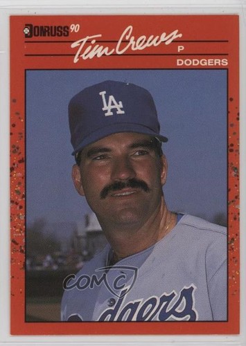 Donruss tim crews 1990 550 - tim,