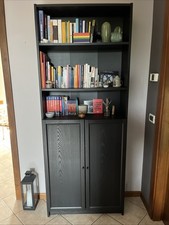Libreria billy ikea nera