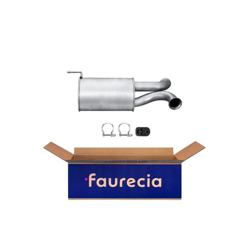Silenziatore centrale faurecia - silenziatore,