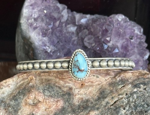 Bracciale impilatore turchese