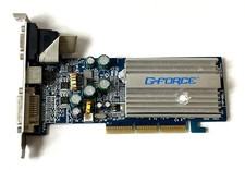 NVIDIA GEFORCE FX 5200 128MB AGP DVI VGA S-VIDEO SCHEDA VIDEO VINTAGE