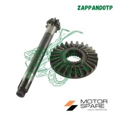 COPPIA CONICA PIGNONE + CORONA