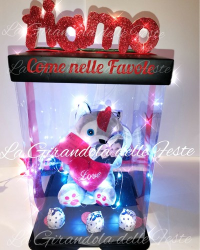 Lantern box con peluche - box,