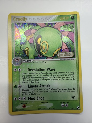 Cradily reverse holo - cradily,