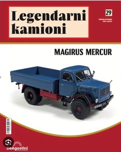 Camion magirus - 1:43, (truck)
