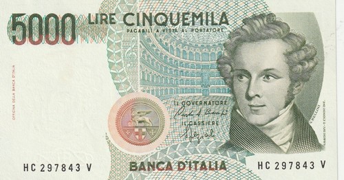 Italy 1985 5000 lire - 1985,
