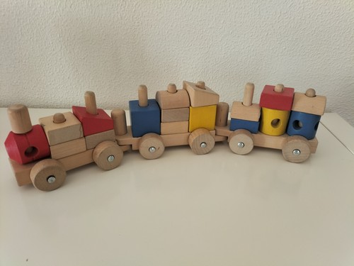 Trenino legno smontabile - di,