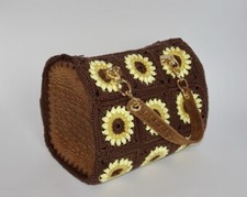 borsa bauletto Uncinetto