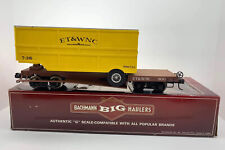G Bachmann Flat Car W/Closed