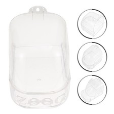 1pc Plastic Parrot Bird Bathing Box Appeso Tipo Bird Cage Bacinella