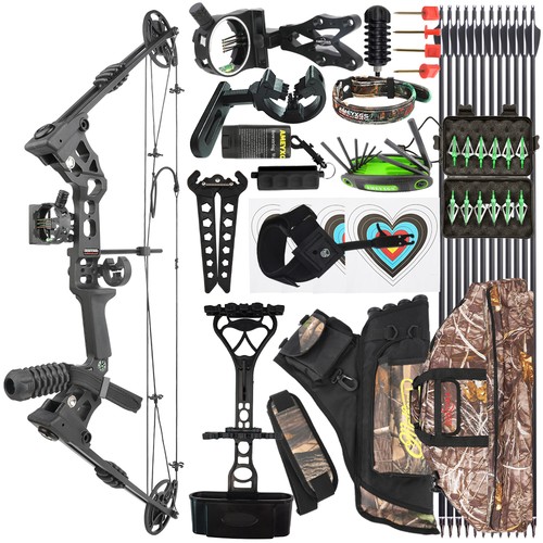 Set arco composto 70lbs - arco,