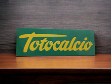 Riproduzione Insegna Totocalcio Stile vintage Anni 70 Retrò Unica