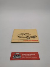 Libretto Uso e Manutenzione