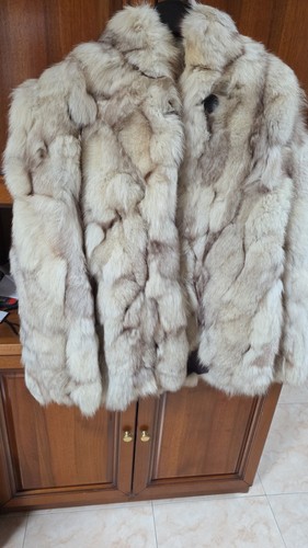 Pelliccia volpe bianca - bianca,