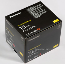 Panasonic LUMIX G 15 mm f1.7