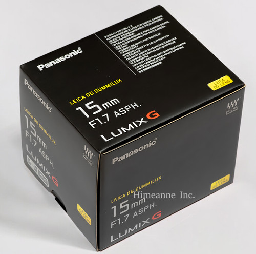 Panasonic lumix f1 7 - mm, f1.7