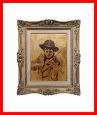 BELLISSIMO QUADRO VIOLINISTA