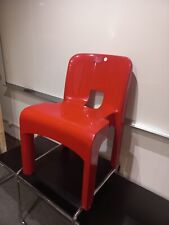 Sedia Vintage Design Joe Colombo Kartell Materiale Plastico Italia Anni '70