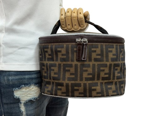 Fendi zucca canvas vanity - vanity, bag