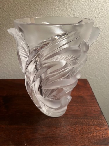 Vaso lalique martinets - vaso, 9,7"
