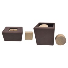 Cubo rompicapo in legno 3D
